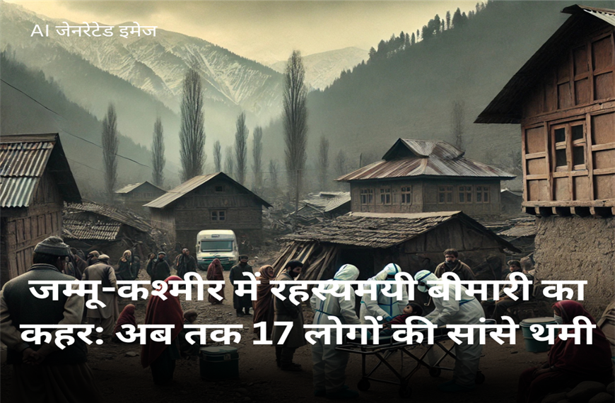 जम्मू-कश्मीर में रहस्यमयी बीमारी का कहर: अब तक 17 लोगों की मौत